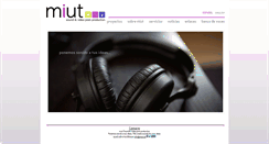 Desktop Screenshot of miut.es